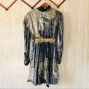 Vtg Mardi Gras Dress